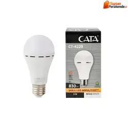 Cata CT-4229 9w Şarjlı Led Ampul Beyaz Işık